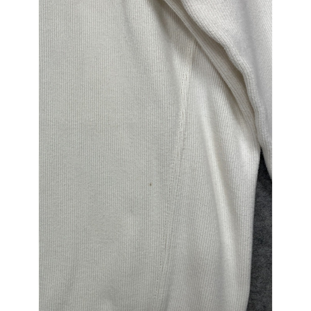 Polo Ralph Lauren Track Jacket Sweatshirt Ivory Black Large Striped Read - Picture 7 of 16